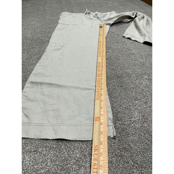 Atmosphere wide leg pants womens sz 12 drawstring linen beach wear lightweight - Picture 8 of 12